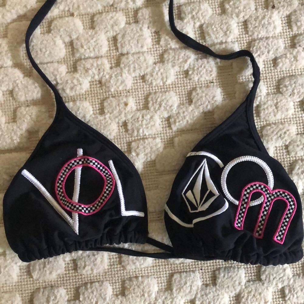 Volcom brand halter swim top